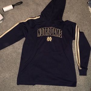 Navy blue notre dame hoodie